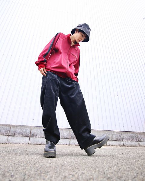 TapWater 新作Classic Jersey Track Blouson style.2023.10.17