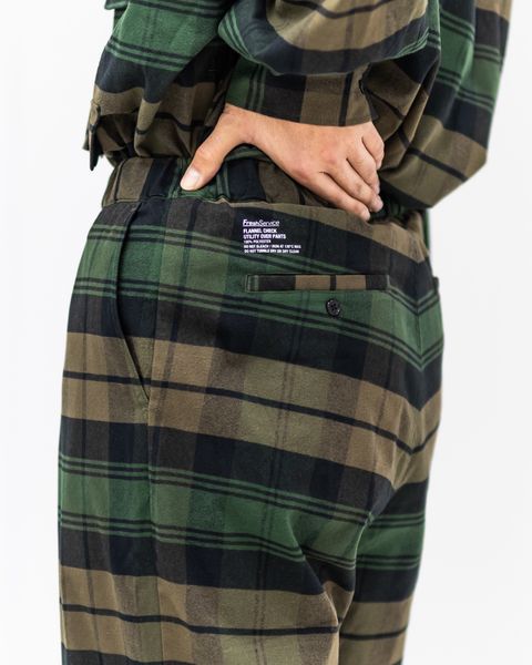 FreshService  FLANNEL CHECK MULTI POCKET SHIRT (GREEN)☆11月15日新作発売！