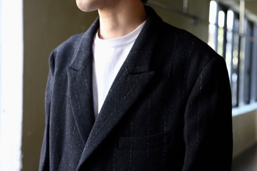 yohji yamamoto W-内田すずめチャイニーズ漢字1216JKT"BLACK"Style.9.9.