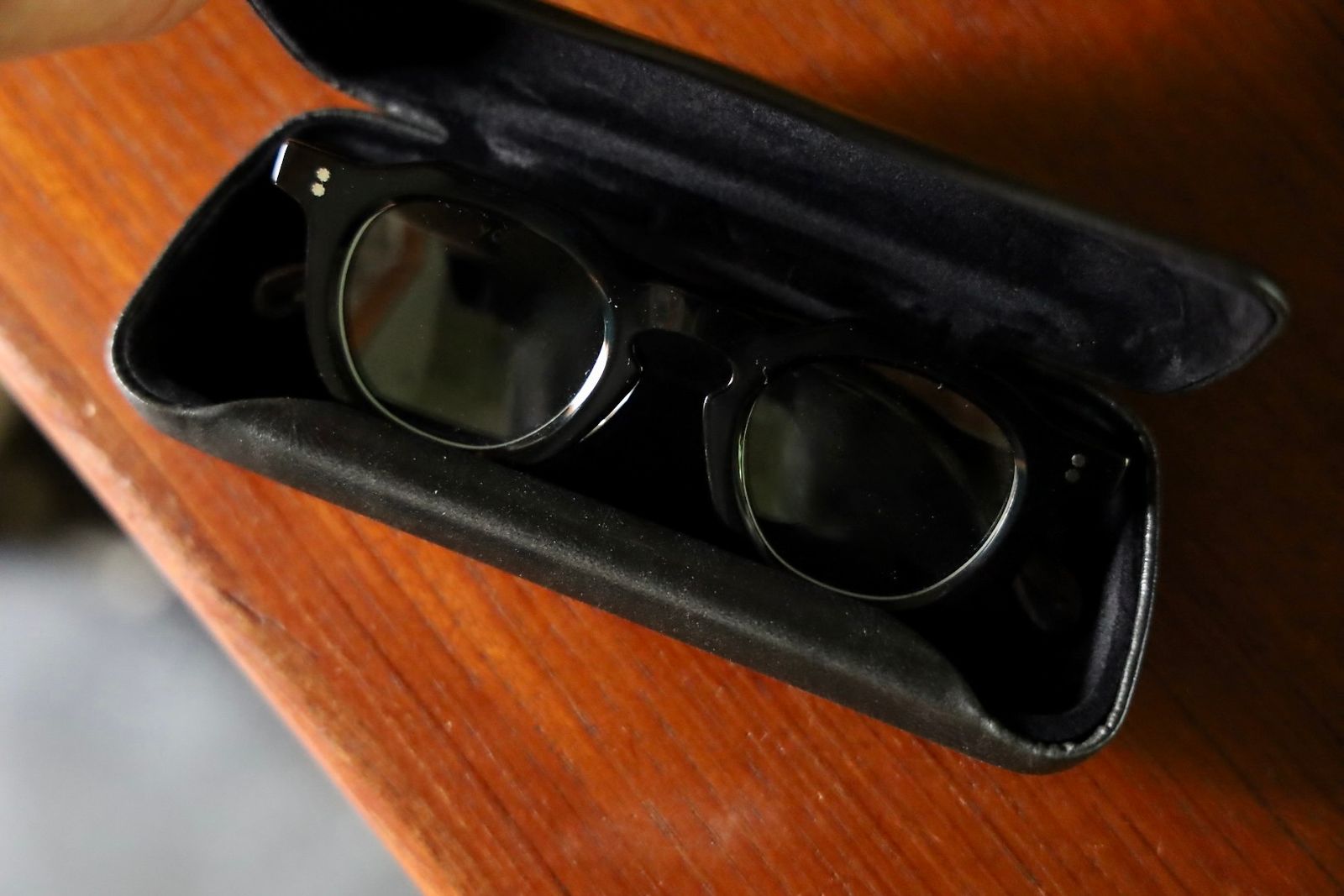 ヨーク24FW SUNGLASS / CLEAR LENS(YK24FW0859A) BLACK