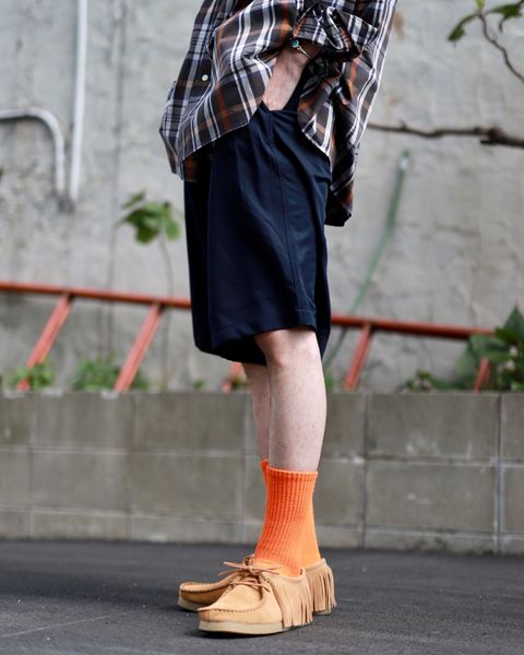 FreshService フレッシュサービス23SS COOLFIBER TWO TUCK EASY SHORTSスタイル