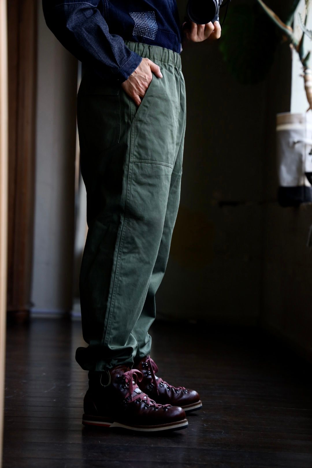 フレッシュサービス UTILITY BAKER PANTS(FSC251-40139)OLIVE