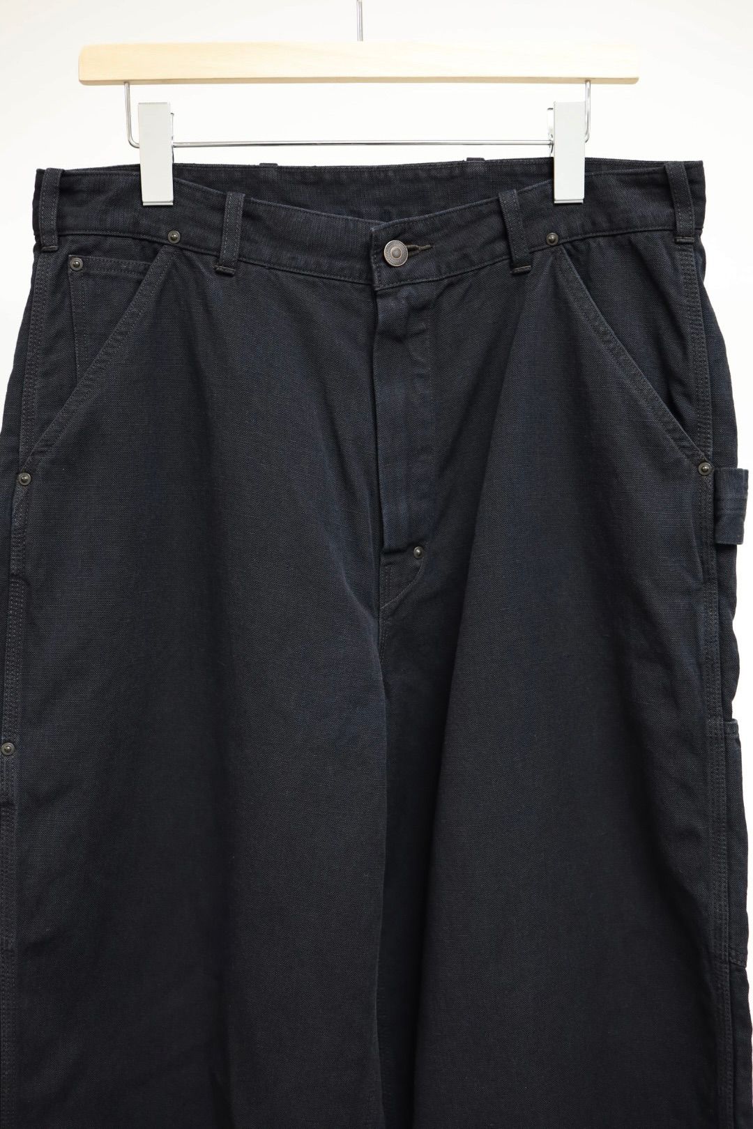 アプレッセ 2026 STYLE1 Vintage Silk Hemp Painter Pants (26SAP-04-07)BLACK☆1月24日(土)発売！