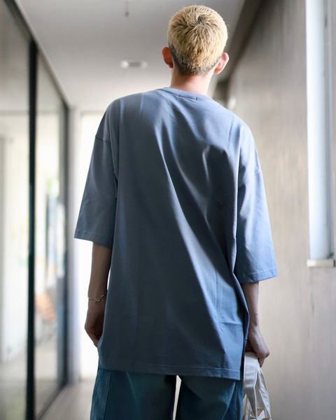 COMME des GARCONS HOMME コムデギャルソンオム 23AW 綿天竺ロゴプリントTシャツスタイル