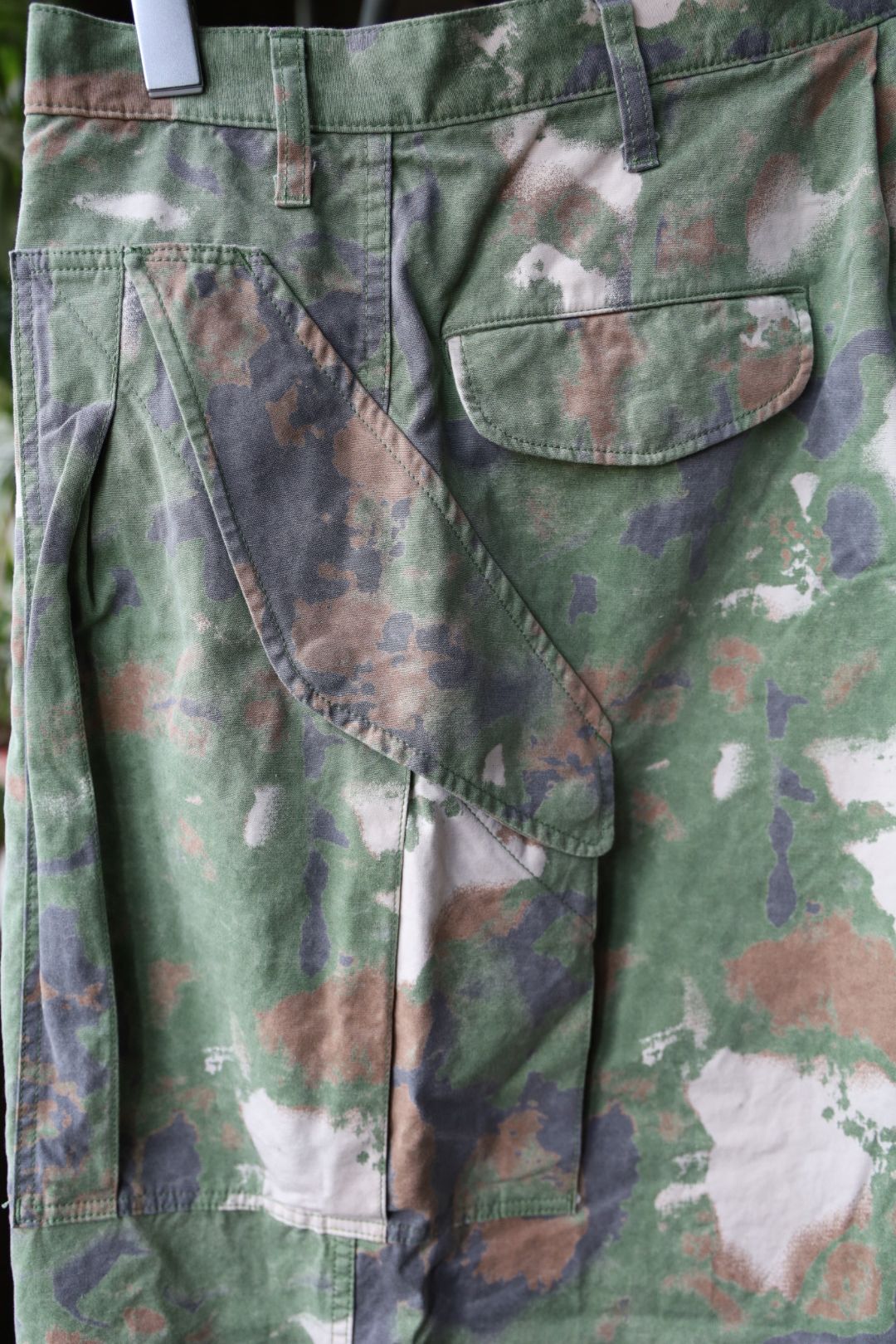 Gurank グランク Poplin camouflage cargo pants(2552)BROWN★新作発売！