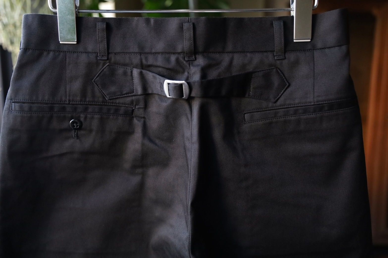 ファウンダ 25SS TWILL PANT(015FD251015)BLACK
