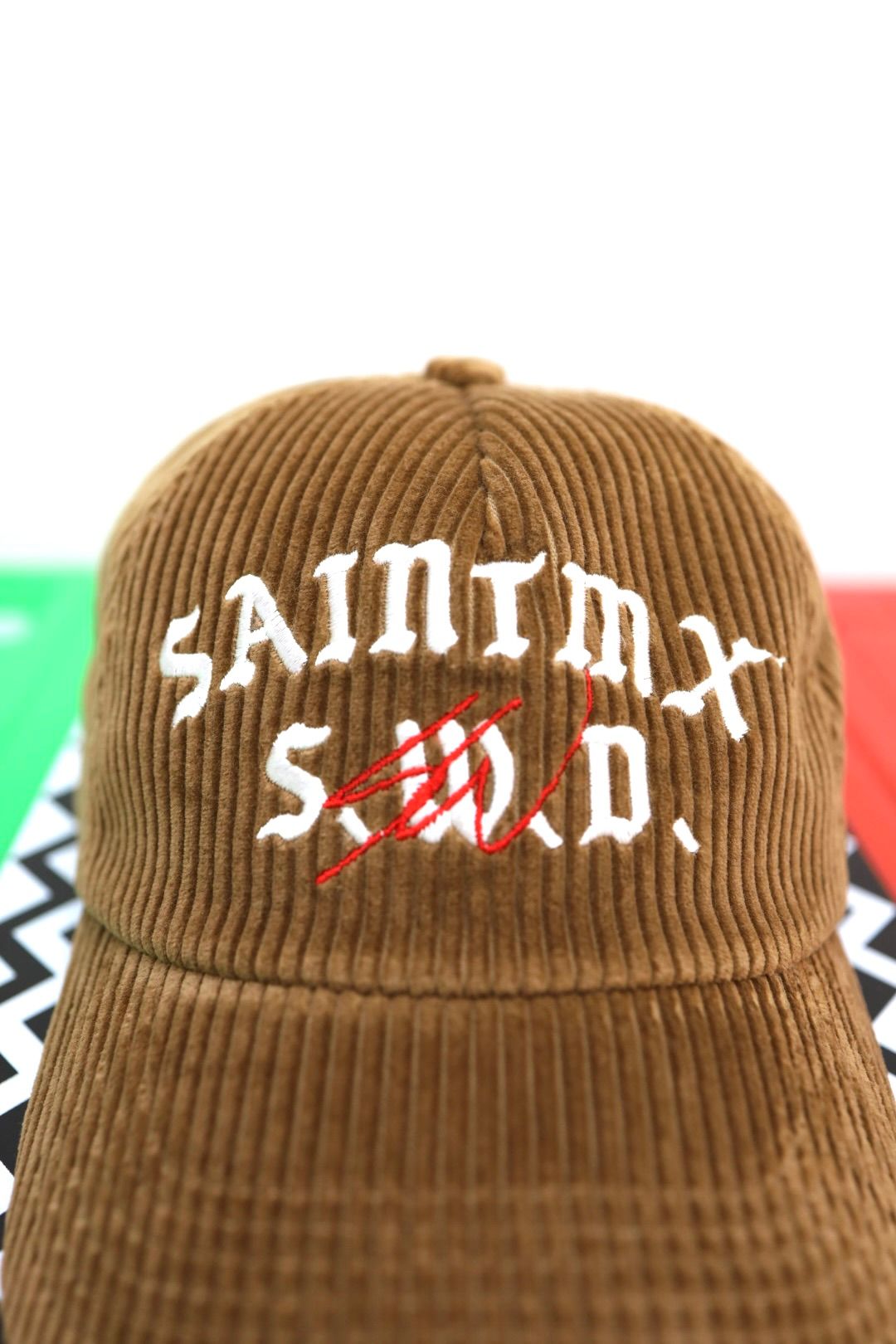 セントマイケル 26SS SW_CORDUROY CAP/SAINT SW(SM-MK8-0000-C13)BROWN☆3月7日(土)発売！
