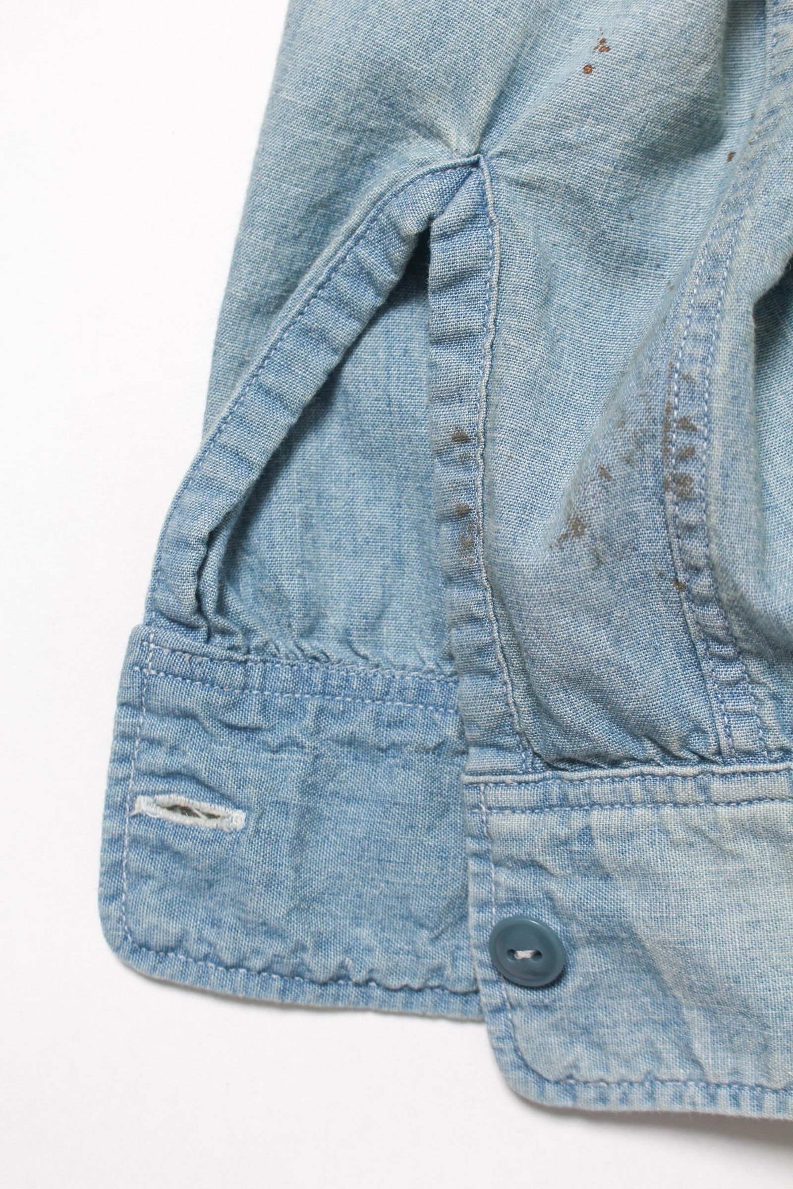 BOW WOW 26 New Year Release Items バウワウ SKETCH ZOMBOO USN CHAMBRAY SHIRT AGED(BW261-SZUCS) INDIGO☆1月2日11:00発売！