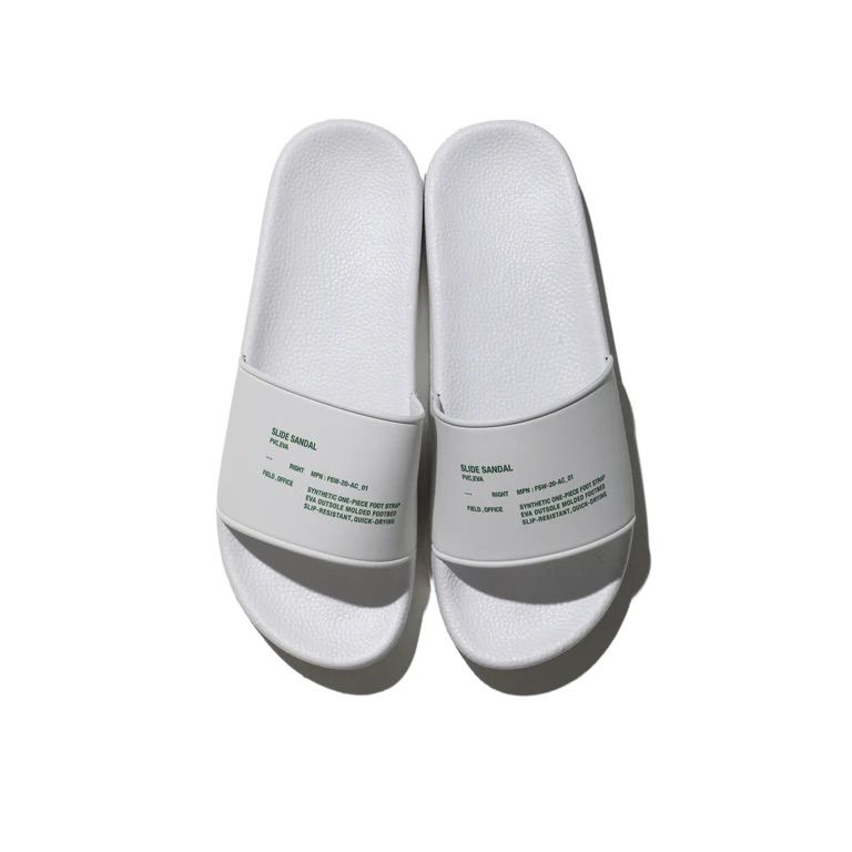 フレッシュサービスサンダルSLIDE SANDAL(WHITE×GREEN)☆8月2日(土)再入荷！