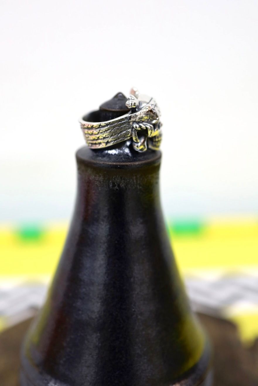 セントマイケル 26SS SKULL BH_RING(SM-MK8-0000-C41)SILVER☆4月29日(水)発売！