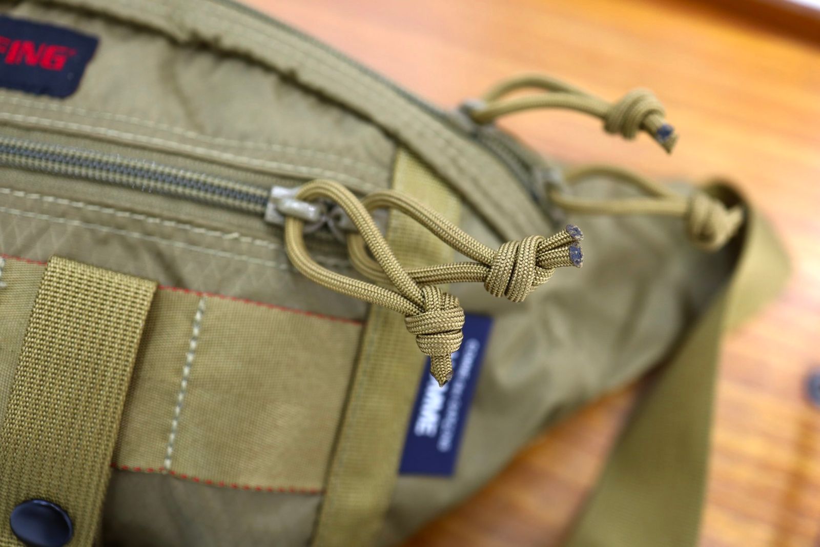 コムデギャルソンオム26SS BRIEFINGコラボ ナイロンウエストポーチ(HQ-K203-051-2)BEIGE★4月3日(金)発売！