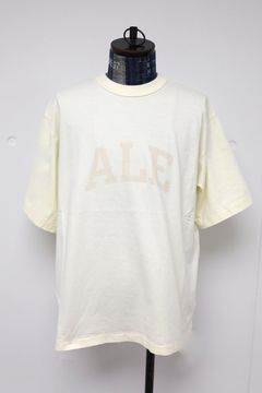 blurhms ROOTSTOCK ブラームスルーツストック 26SS ALE-Y 88/12 Print Tee WIDE(bROOTS25S36S26A)IVORY x FADE BAGE☆4月17日(金)新作発売！