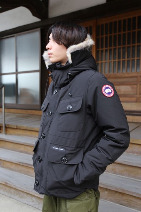 CANADA GOOSE RUSSELL PARKA"BLACK"style.2020.8.8.