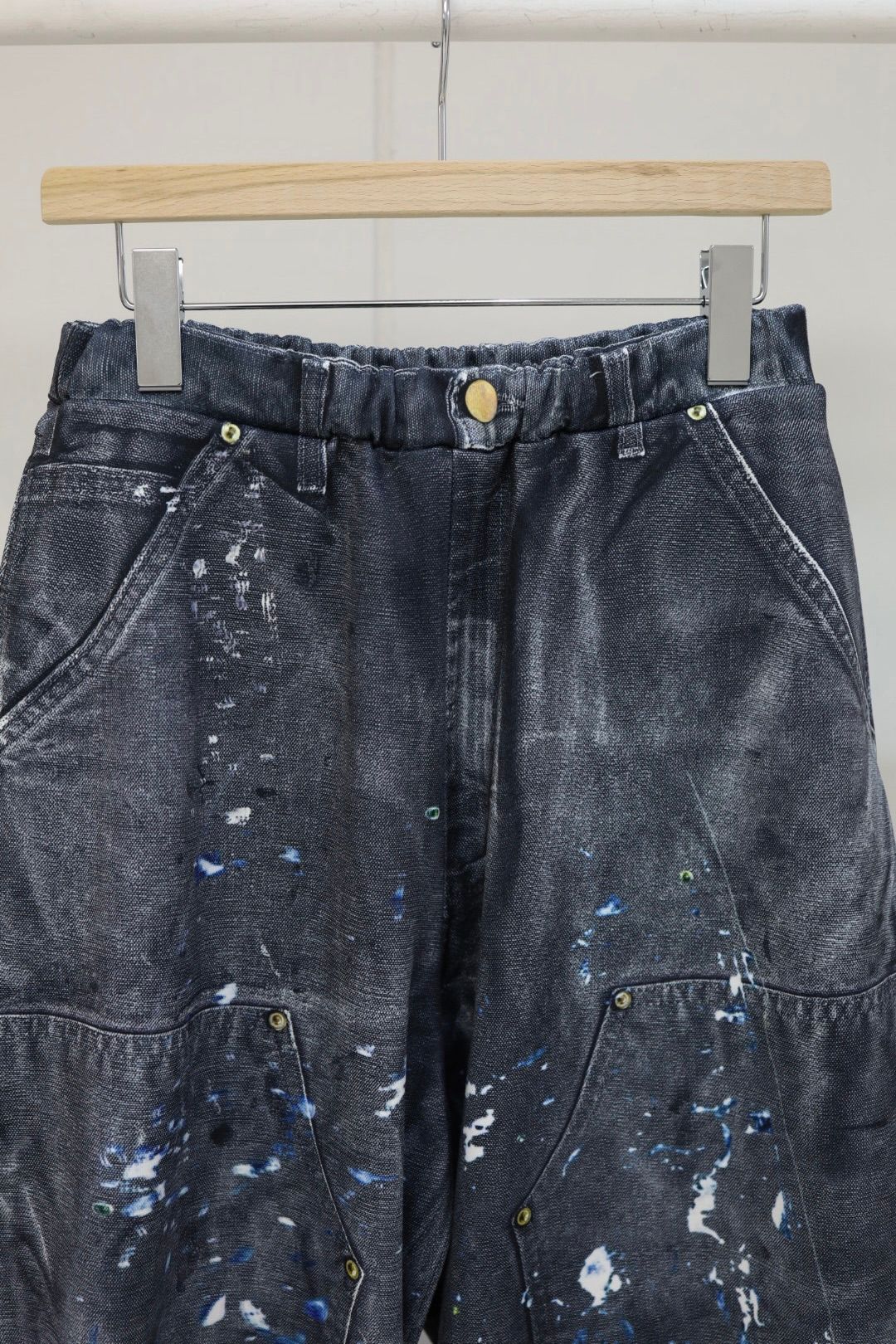 トーキングアバウト ジ アブストラクション 26SS ワイドパンツ PRINT DUCK WIDE PT(26SS-PT-002CH)BLACK新作発売！