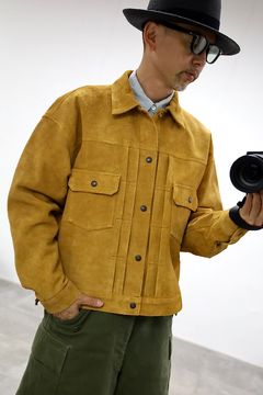 セントマイケル 26SS BBJ_SUEDE SHIRT (SM-MK8-0000-C44)BEIGE☆5月16日(土)発売！