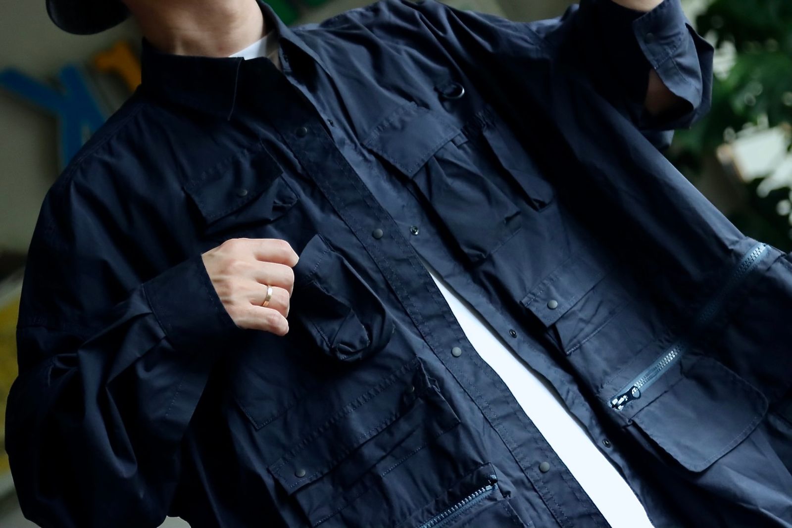 FreshService 22AW TACTICAL POCKET L/S SHIRTスタイル.2022.8.17.