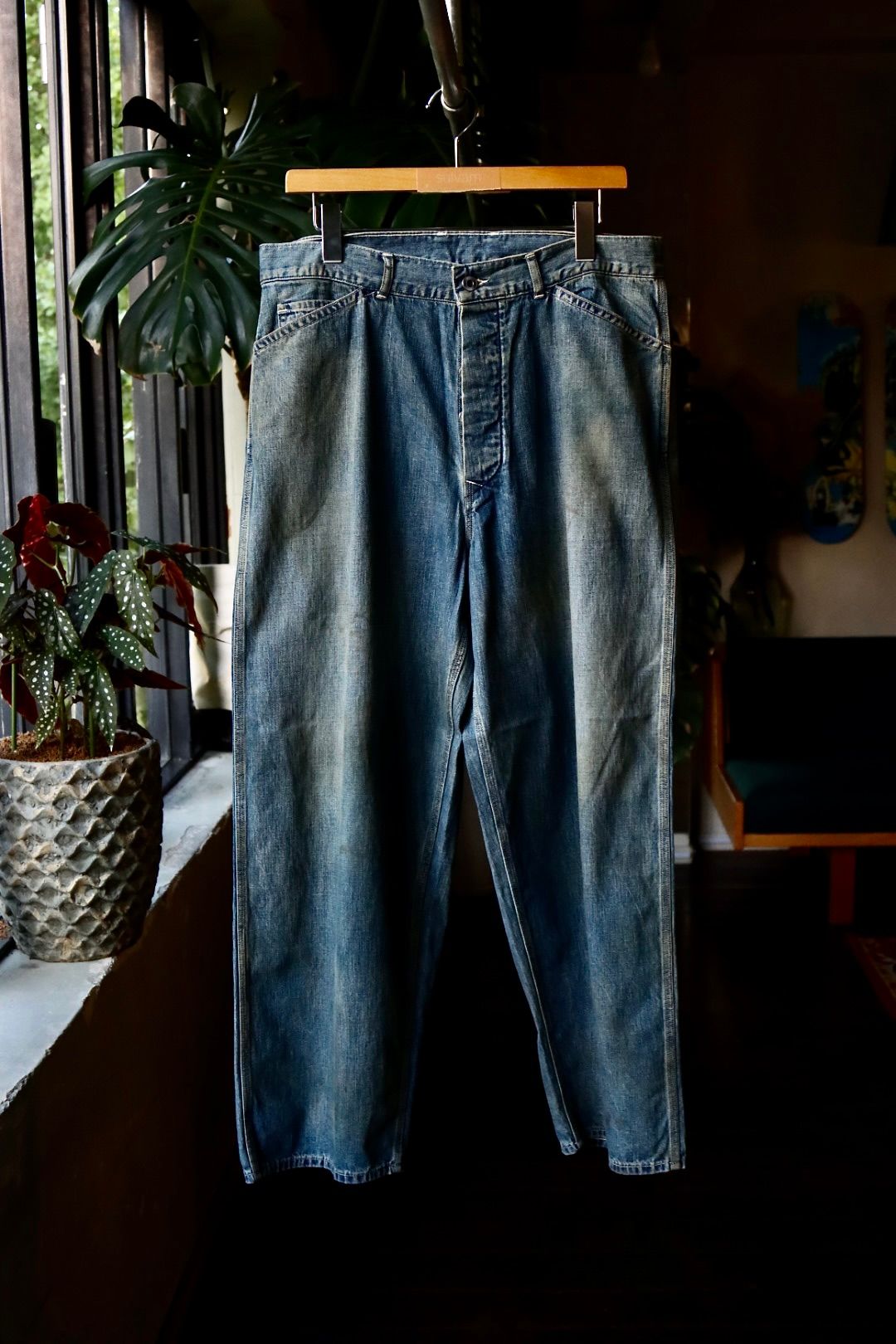 A.PRESSE - アプレッセ23AW Vintage Military Denim Trousers(23AAP-04