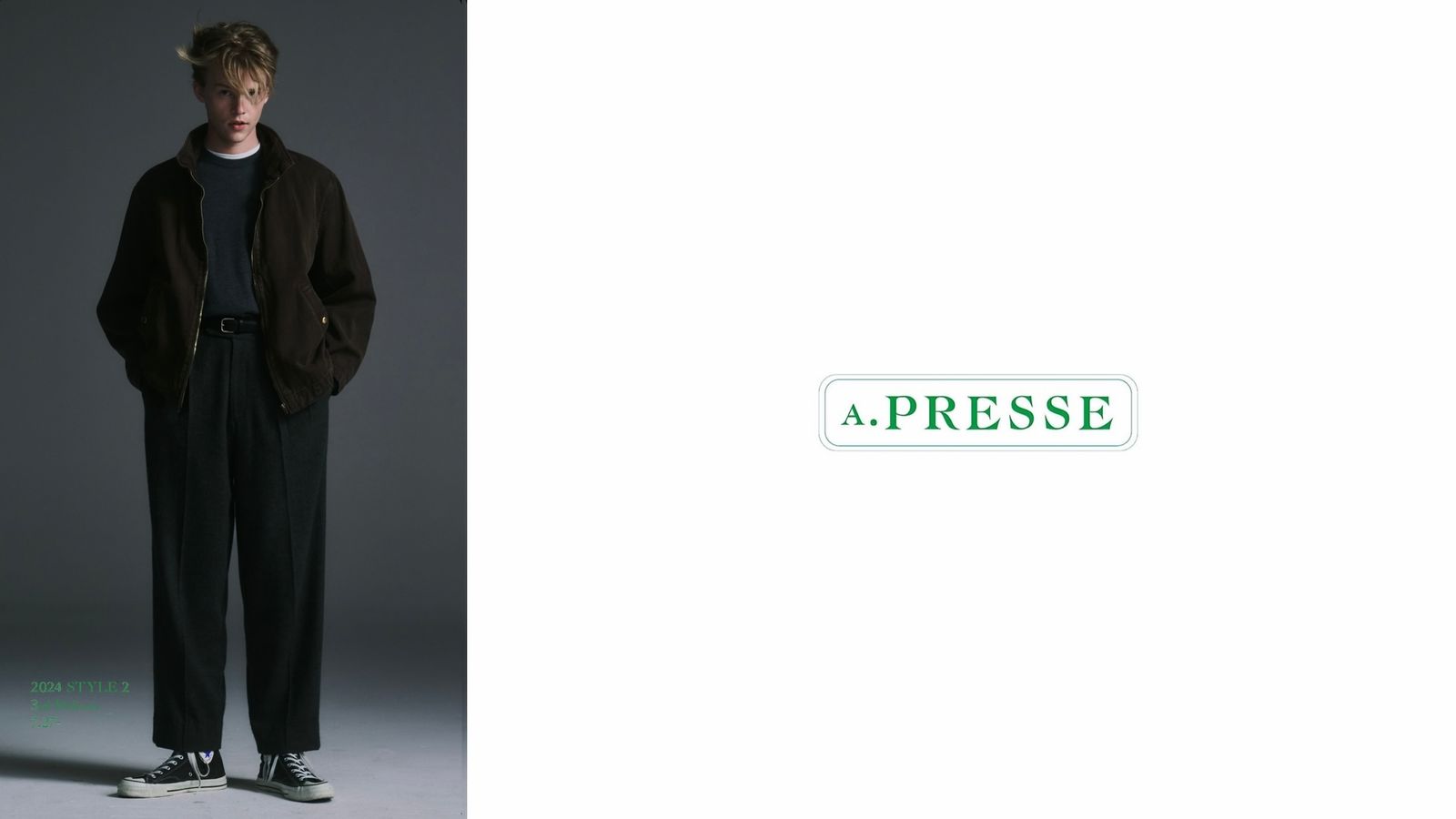 A.PRESSE 2024 Style2 3rd 新作デリバリー 7月27日(土)発売！ (店頭11:00、オンライン12:00発売) | mark