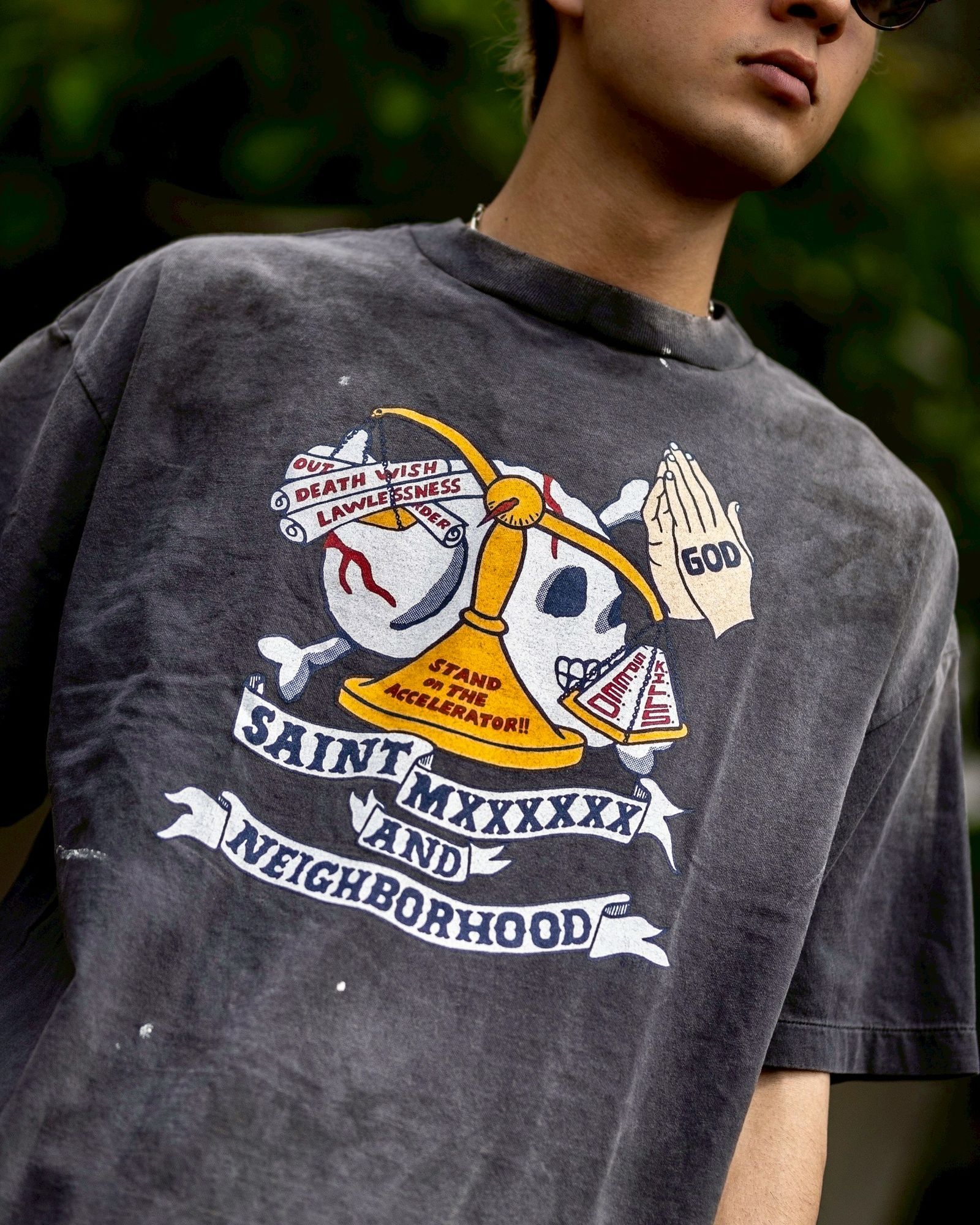 セントマイケル STHD. SS TEE PRAY MARKスタイル!
