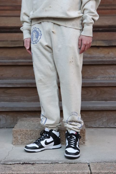 ©SAINT M×××××× 22SS RGLN SWT SH_BBY MCHAELベビーマイケルスウェット"GREY"style.