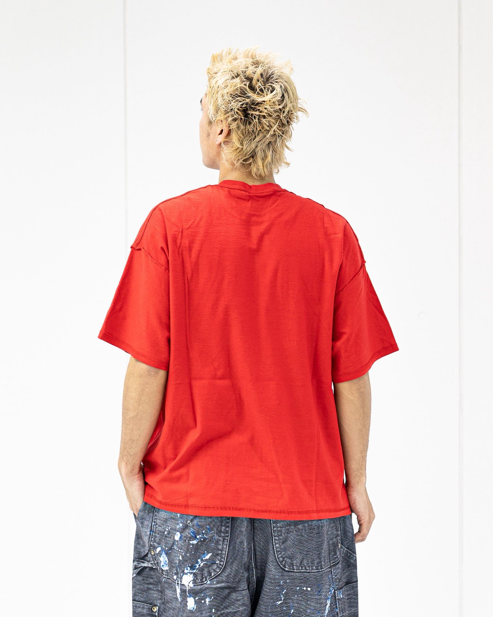 イズネスミュージック 26SS RAP T-SHIRTS(ISNESS MUSIC×DJ SHOTA)(IMP7_15_RAPT01)RED☆新作発売！