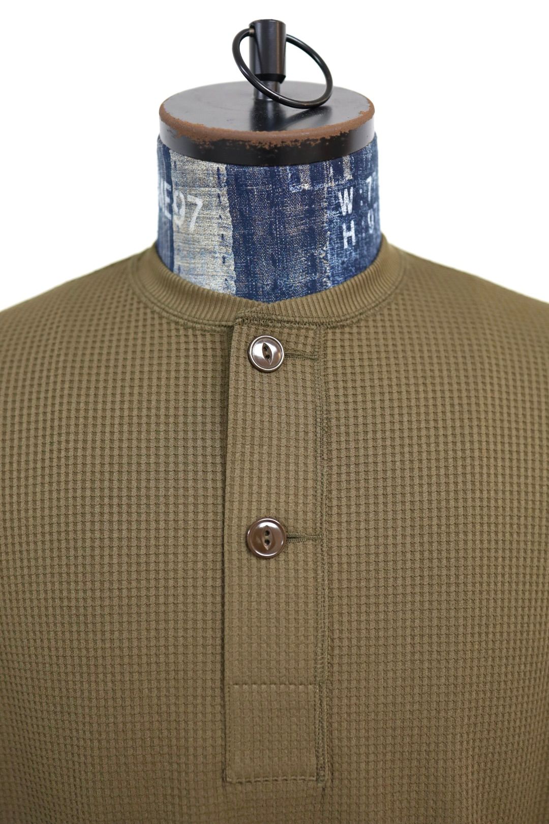 DAIWA PIER39(ダイワピア39) TECH THERMAL HENLEY L/S(BE-38026)BROWN GRAY☆2月21日(土)発売！