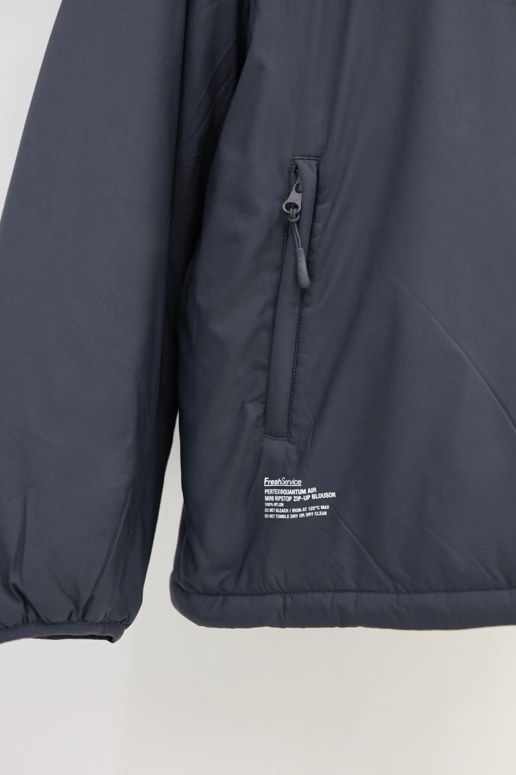 フレッシュサービス 26AW  PERTEX® QUANTUM AIR MINI RIPSTOP  ZIP-UP BLOUSON(FSC263-30309)GRAY☆10月10日(土)新作発売！