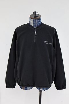 S.F.C FLEECE BASEBALL HALF ZIP JACKETスタイル