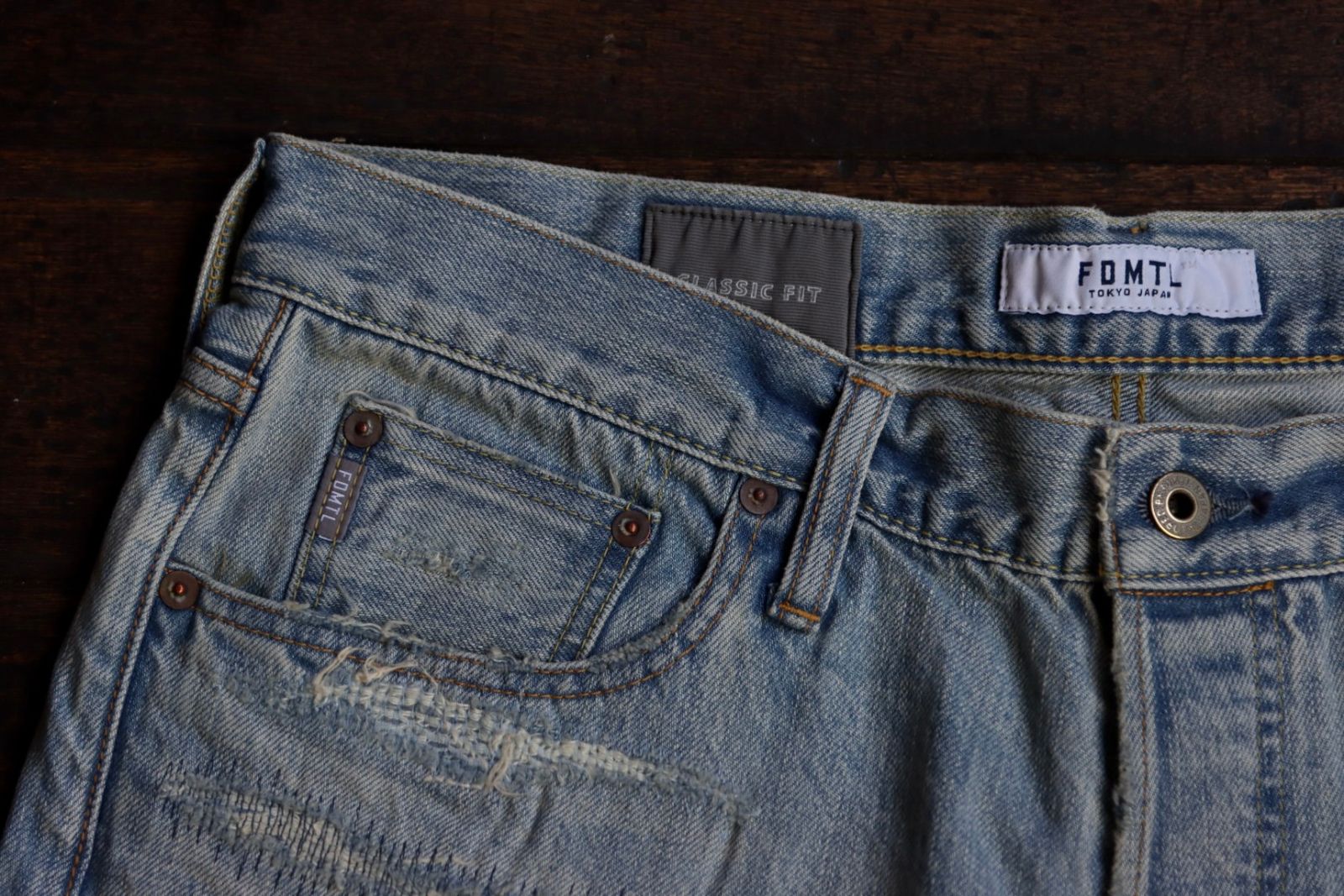 FDMTL - ファンダメンタル デニムCLASSIC STRAIGHT DENIM CS113
