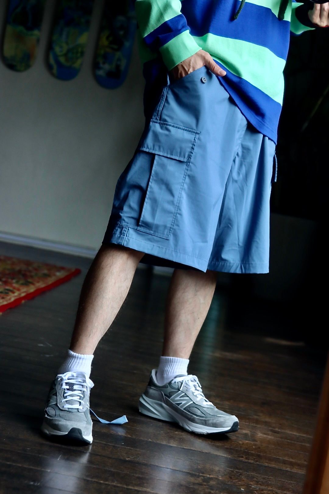FreshService MICRO TYPEWRITER CARGO SHORTSスタイル | 3447 | mark