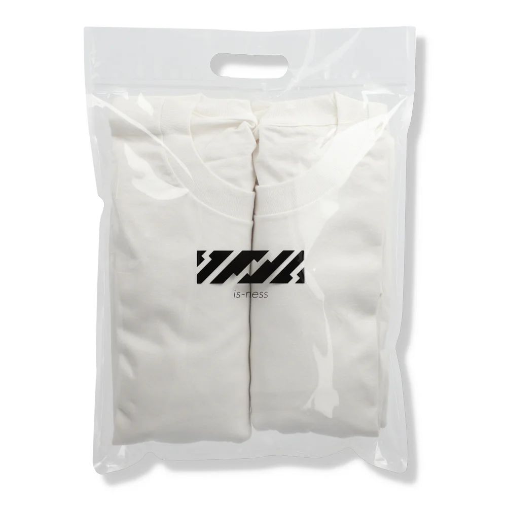 is-ness イズネス 2-PACK T-SHIRT(25AW_41_1007SSCS03)WHITE