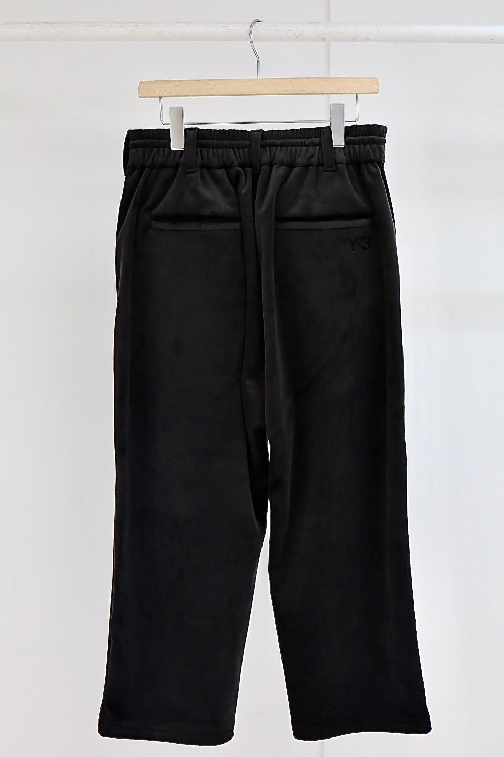 ワイスリー Y-3 トラックパンツ VELVET TRACK PANTS(KT1374)BLACK☆新作発売！