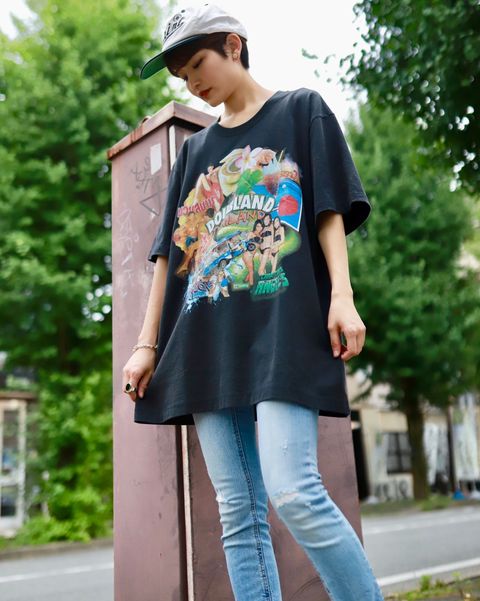 doublet 23AW DOUBLET × PZ TODAY T-SHIR (THAILAND)style.2023.7.15