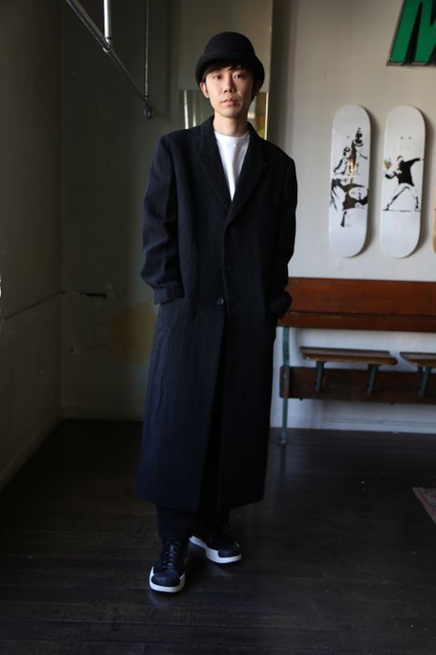 yohji yamamoto W-内田すずめチャイニーズ漢字1216JKT"BLACK"Style.9.9.