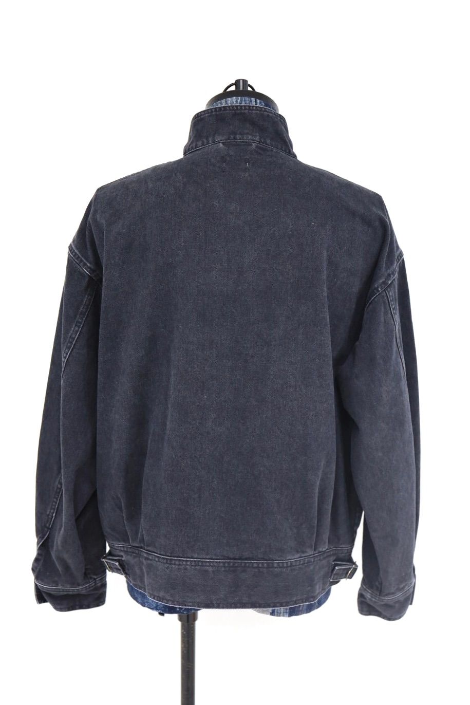 YOKE 26SS Cotton Denim Stand Collar Blouson(YK26SS01180B)BLACK☆4月11日(土)発売！