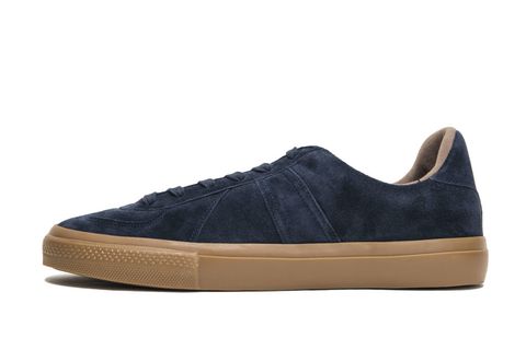 GERMAN MILITARY TRAINER(4700S)DARK NAVY SUEDE