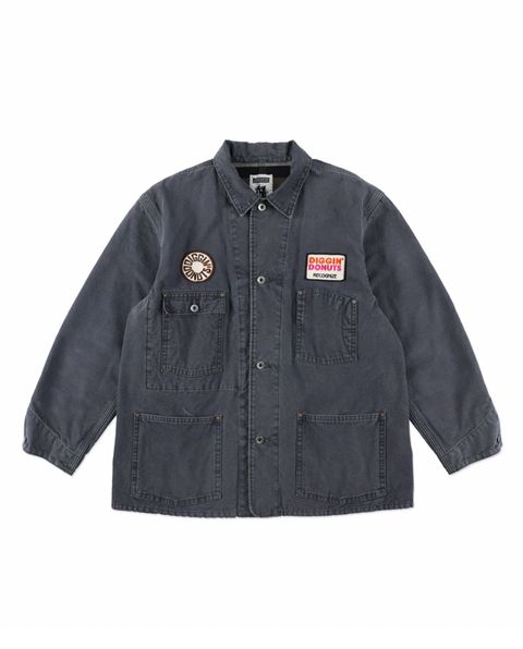 BOW WOW 25FWバウワウ  DIGGIN' DONUTS DUCK COVERALL AGED(BWRC252-DDDC) AGED NAVY★10月18日(土)発売！