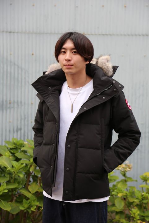 CANADA GOOSE WYNDHAM PARKA FF"BLACK"style.2020.8.8.