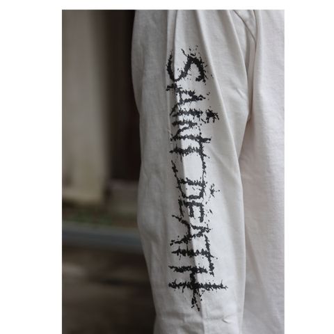©SAINT M×××××× LS TEE_SAINTDEATH(SM-A21-0000-020)WHITE style