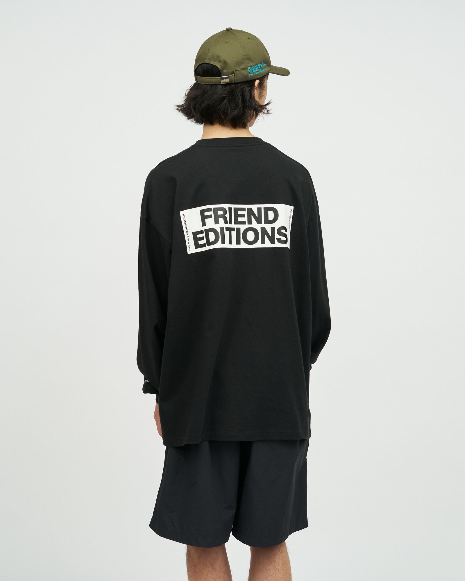 フレッシュサービス FRIEND EDITIONS CORPORATE US TEE"NYC x TYO"(FSC261-70089FE)BLACK☆3月14日(土)発売！