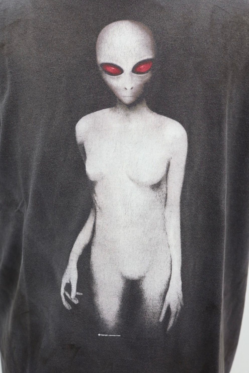 セントマイケル ALIEN_SS T-SHIRT(SM-HR8-0000-005)BLACK
