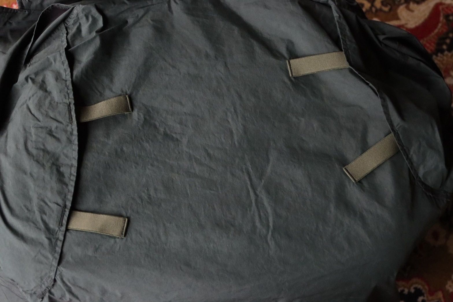 フレッシュサービス WAXED POPLIN FISHING JACKET (FSC253-20117)DARK GREEN