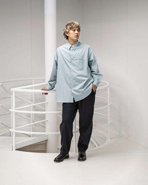 Graphpaper ALUMO for GP L/S Oversized Regular Collar Shirt 1月31日(土)新作発売！