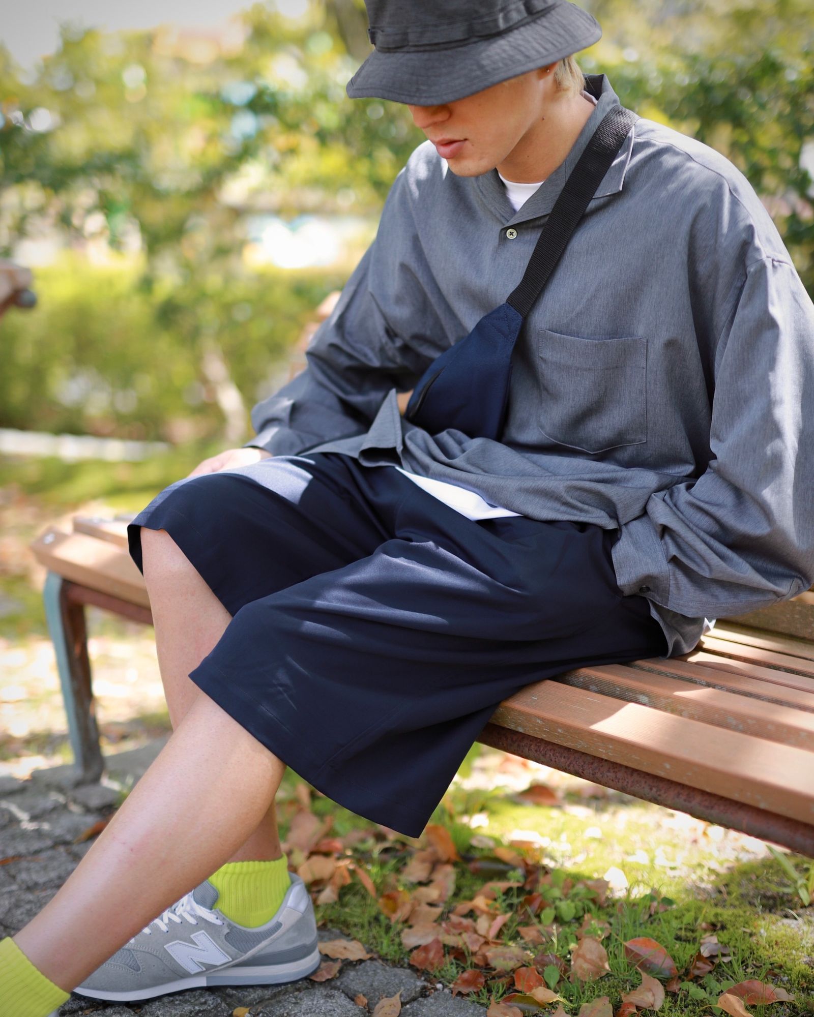 FreshService COOLFIBER OPEN COLLAR L/S SHIRTスタイル