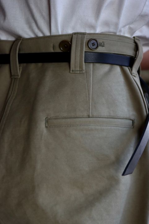 A.PRESSE 23SS Motorcycle Trousers サイズ2着用スタイル
