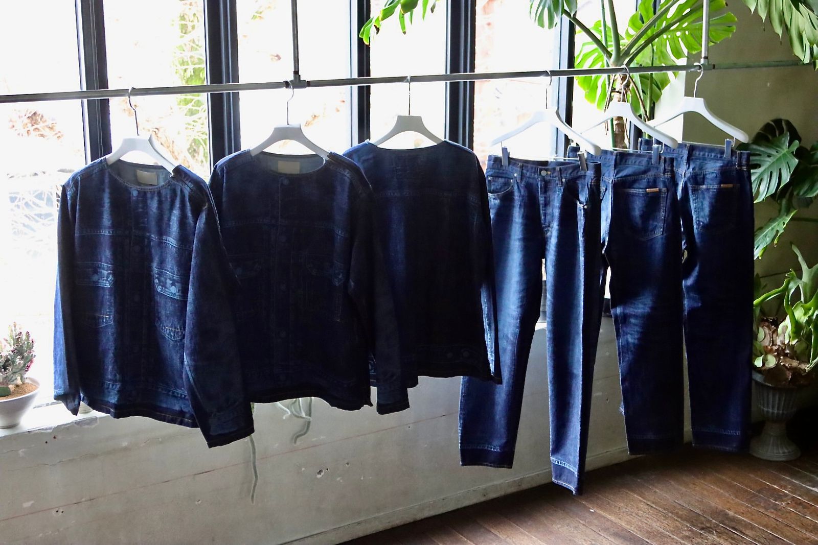 YOKE - ヨーク23SSデニム LASER PROCESSED 5P STRAIGHT DENIM