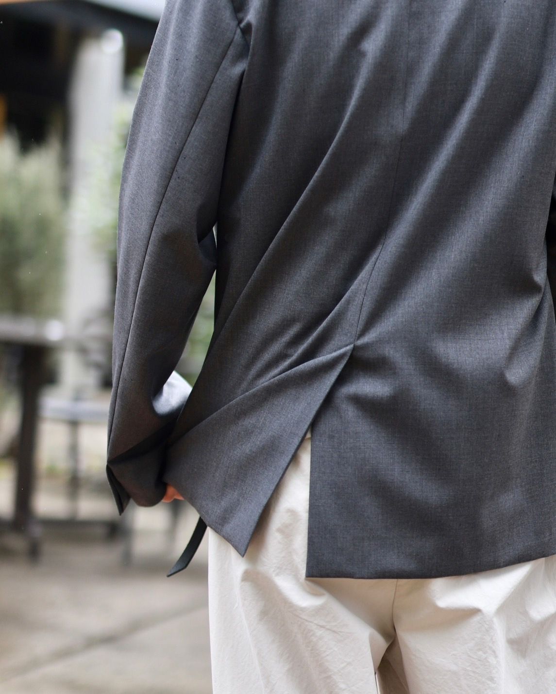 ATON エイトン 23AW WOOL TROPICAL TAILORED JACKETスタイル