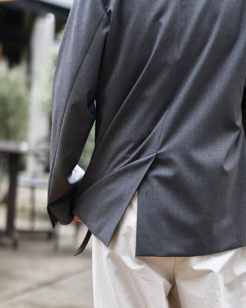 ATON エイトン 23AW WOOL TROPICAL TAILORED JACKETスタイル
