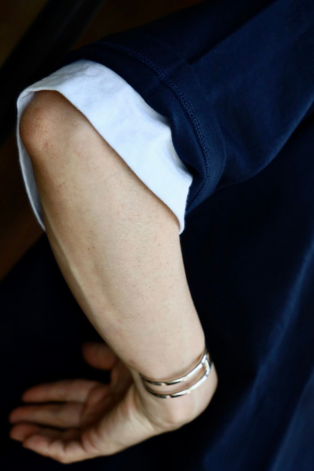 Graphpaper Heavy Weight S/S Oversized Tee(NAVY)スタイル