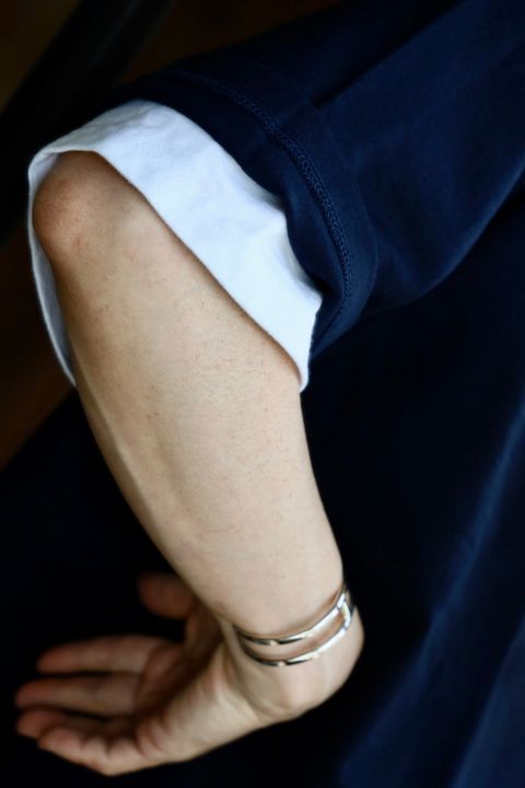 Graphpaper Heavy Weight S/S Oversized Tee(NAVY)スタイル